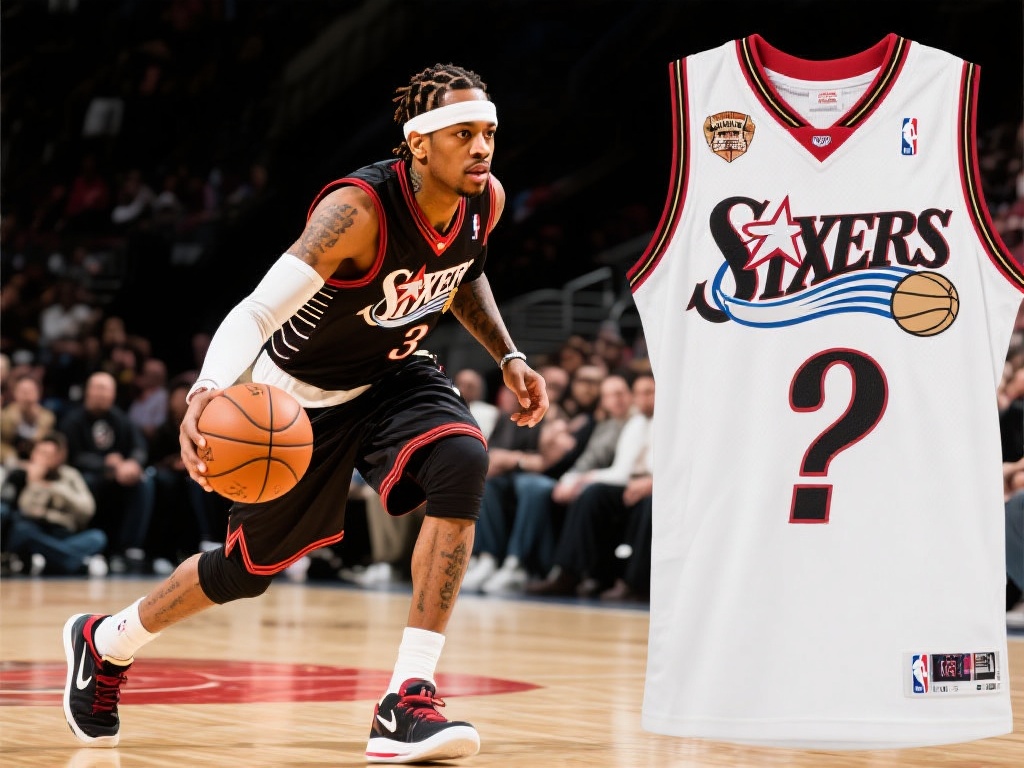 艾弗森，这位NBA名人堂成员不仅以其突破